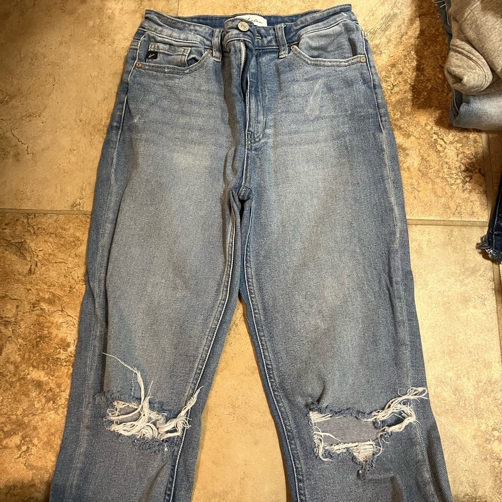 Kancan light/medium wash denim jeans
